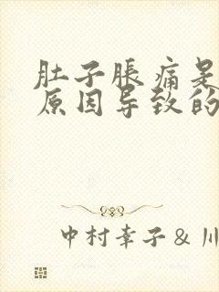 肚子胀痛是什么原因导致的