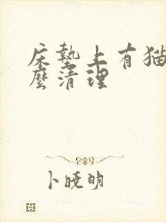 床垫上有猫尿怎么清理