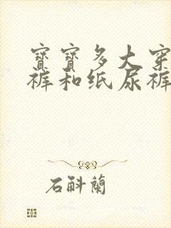 宝宝多大穿拉拉裤和纸尿裤哪个好