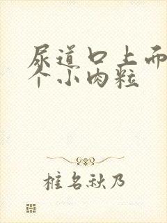 尿道口上面有几个小肉粒