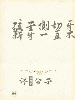 孩子侧切牙掉了新牙一直不长