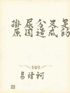 排尿分叉是什么原因造成的