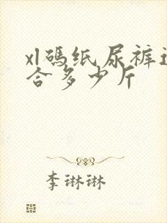 xl码纸尿裤适合多少斤