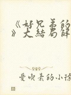 《好兄弟的母亲》大结局解析