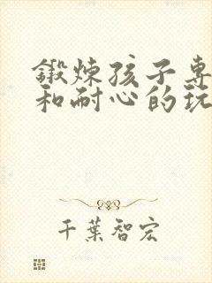 锻炼孩子专注力和耐心的玩具