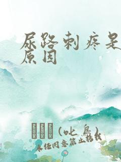 尿路刺疼是什么原因