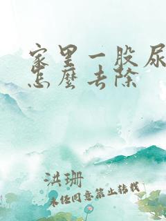 家里一股尿骚味怎么去除