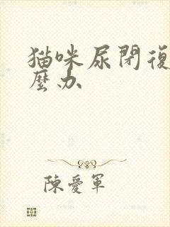 猫咪尿闭复发怎么办