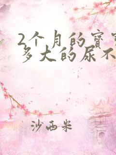 2个月的宝宝用多大的尿不湿