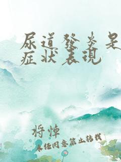 尿道发炎是什么症状表现