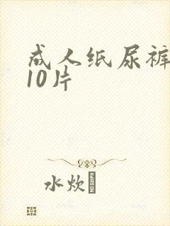 成人纸尿裤一包10片