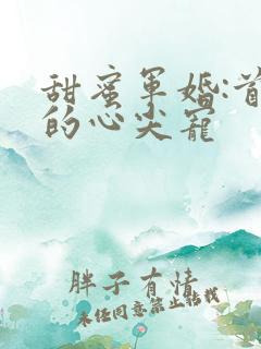 甜蜜军婚:首长的心尖宠