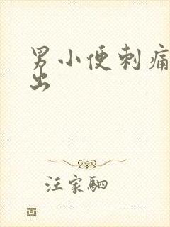 男小便刺痛尿不出