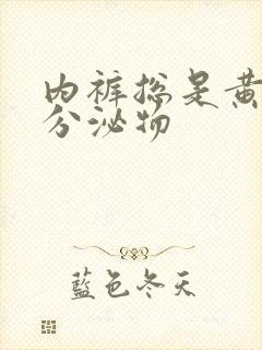 内裤总是黄色的分泌物