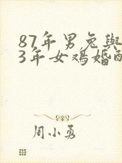 87年男兔与93年女鸡婚配