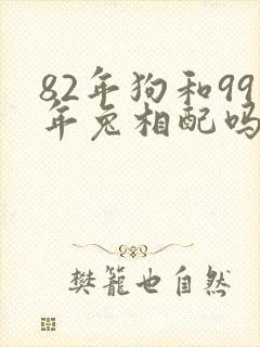 82年狗和99年兔相配吗