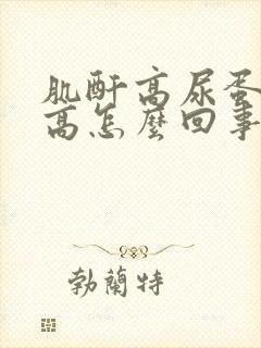 肌酐高尿蛋白不高怎么回事