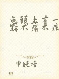 龟头上有一块红点不痛不痒