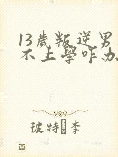 13岁叛逆男孩不上学咋办