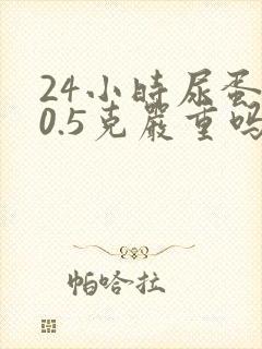 24小时尿蛋白0.5克严重吗