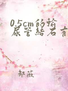 0.5cm的输尿管结石有可能排出来吗