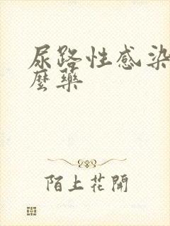 尿路性感染吃什么药