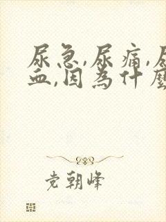 尿急,尿痛,尿血,因为什么原因