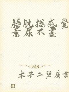 膀胱总感觉有尿意尿不尽