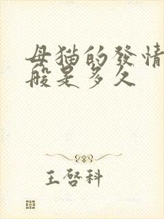 母猫的发情期一般是多久