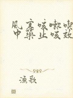 风寒咳嗽吃什么中药止咳效果好