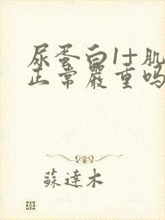 尿蛋白1+肌酐正常严重吗