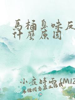 马桶臭味反上来什么原因