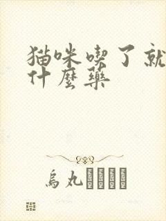 猫咪吃了就吐吃什么药