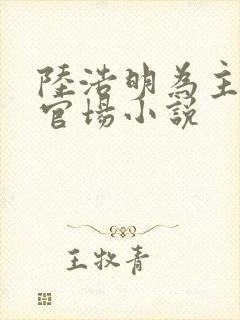 陆浩明为主角的官场小说