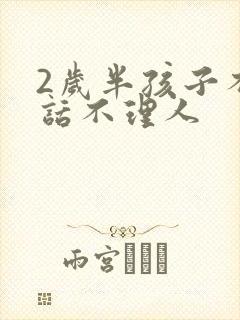 2岁半孩子不说话不理人