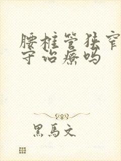 腰椎管狭窄能保守治疗吗