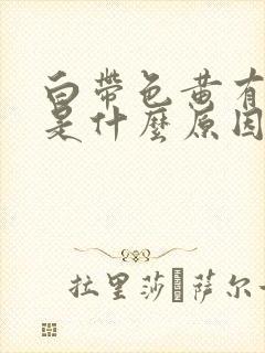 白带色黄有臭味是什么原因