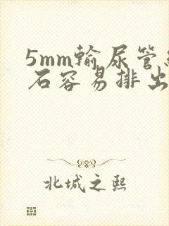 5mm输尿管结石容易排出来吗