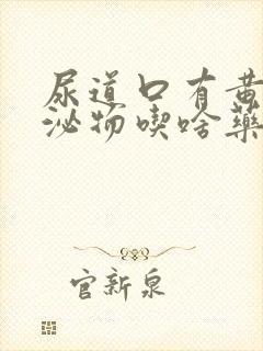 尿道口有黄色分泌物吃啥药