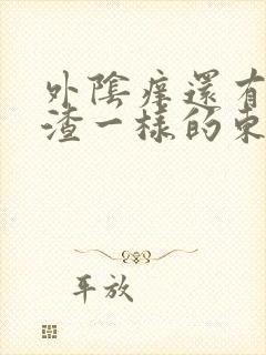 外阴痒还有豆腐渣一样的东西怎么办