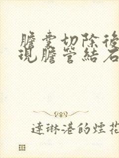 胆囊切除后又出现胆管结石怎么办