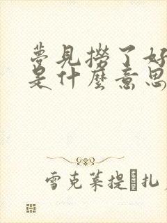 梦见捞了好多鱼是什么意思周公解梦