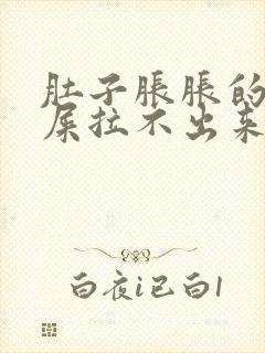 肚子胀胀的想拉屎拉不出来怎么办