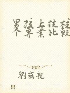 男孩上技校学哪个专业比较好