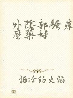 外阴部骚痒用什么药好