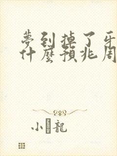 梦到掉了牙齿是什么预兆周公解梦