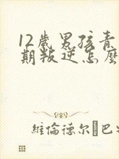 12岁男孩青春期叛逆怎么办