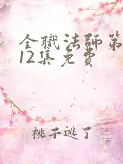 全职法师第一季12集免费