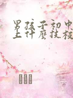 男孩子初中毕业上什么技校技校