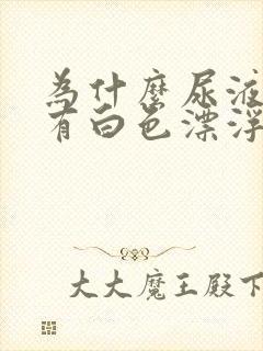 为什么尿液里面有白色漂浮物